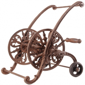 Naviják na hadici litinový 38x50x27cm