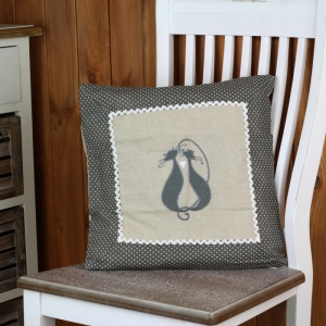 Návlek na polštář kočka 40x40cm