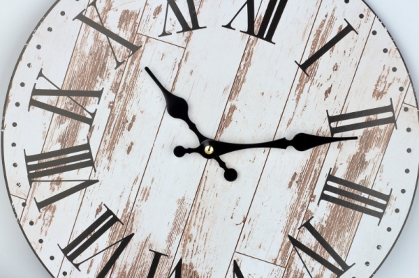 Netikající nástěnné hodiny 34cm