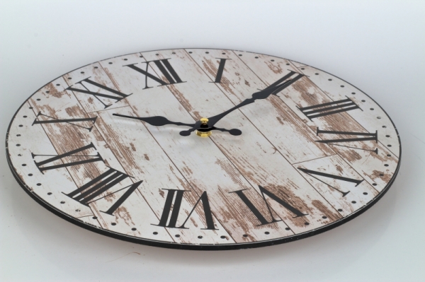 Netikající nástěnné hodiny 34cm