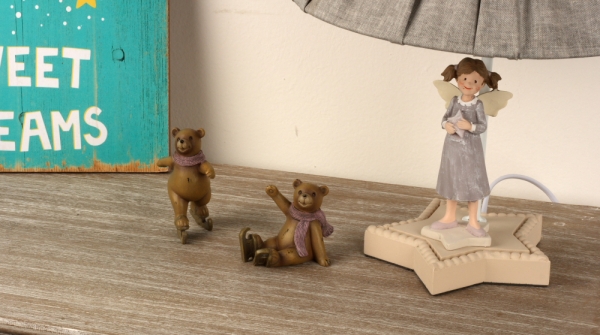 Noha ke stolní lampě andělka 29cm