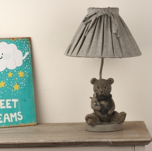 Noha ke stolní lampě s medvídkem 38cm