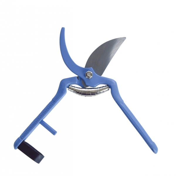 Nůžky na zahradu , kov, v. 21 cm,  tmavě modrá 