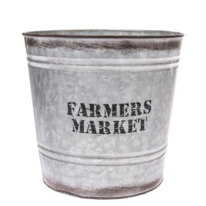 Obal na květináč kovový 29×27×29cm