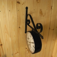 Oboustranné hodiny 24cm