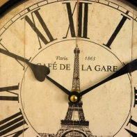 Oboustranné hodiny 24cm