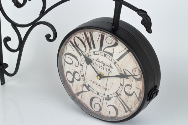 Oboustranné hodiny Paris 42×36×7cm