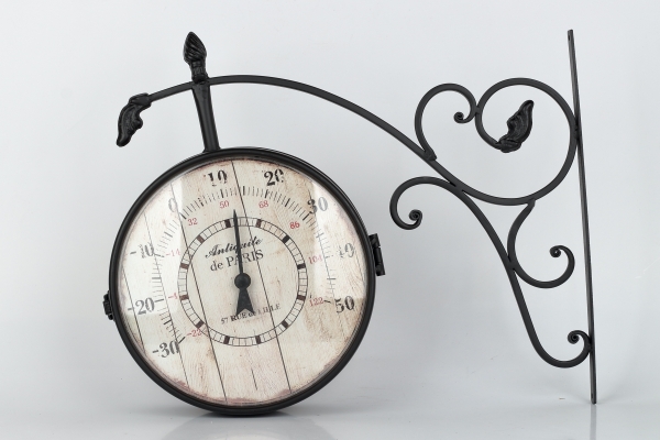 Oboustranné hodiny Paris 42×36×7cm