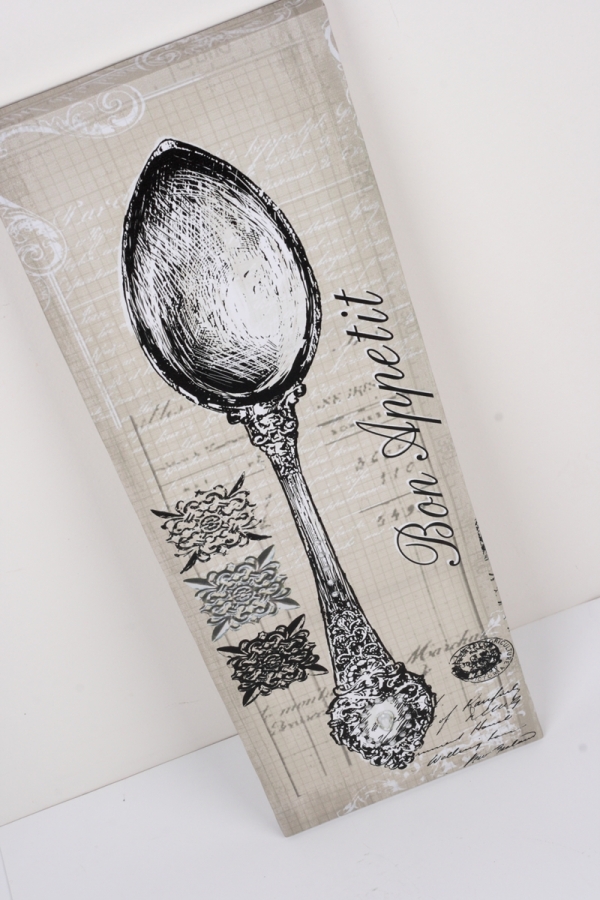 Obraz Bon Appetit lžíce 80cm