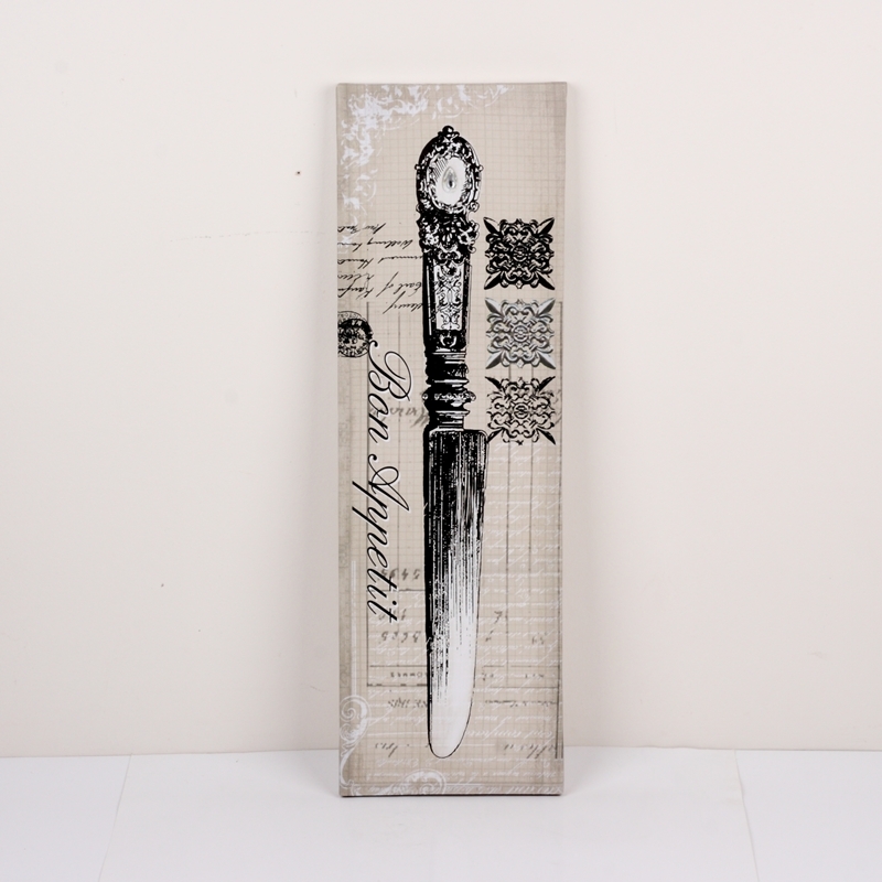 Obraz Bon Appetit nůž 80cm