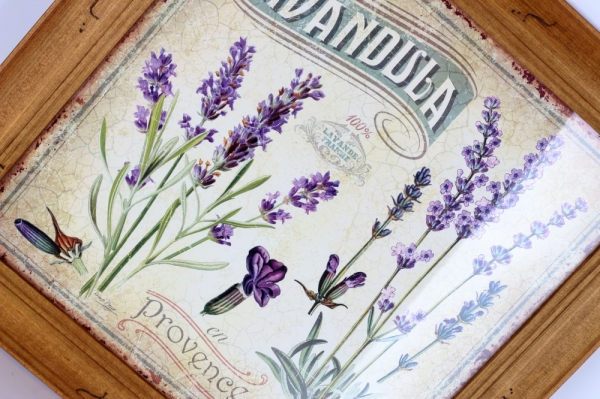 Obraz Levandula 38x37cm