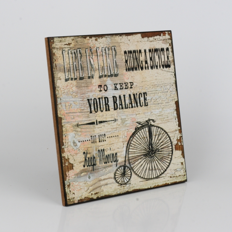 Obraz Life is like 25x25cm