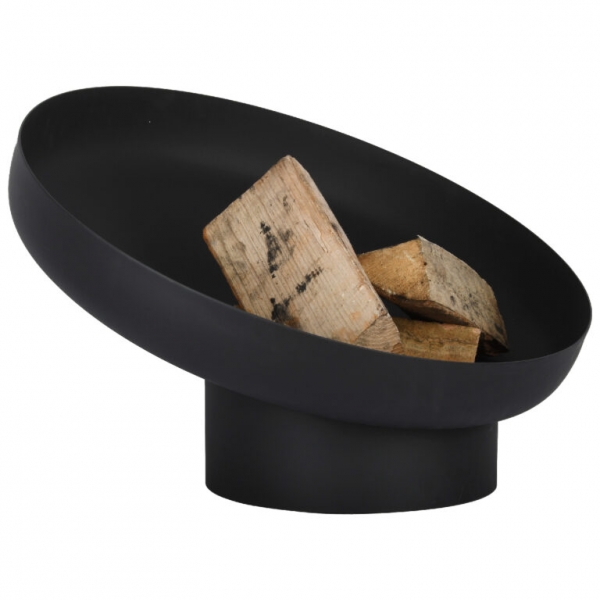 Ocelové ohniště zkosené 60x56,8x38,5cm