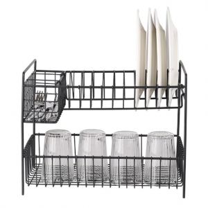 Odkapávač na nádobí kovový 26 x 38.5 x 28.3cm