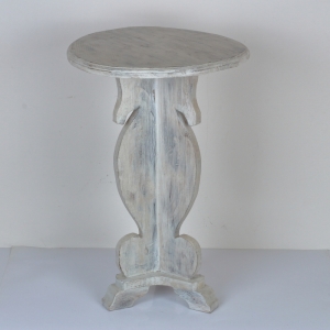 Odkládací stolek dřevěný kulatý 76cm