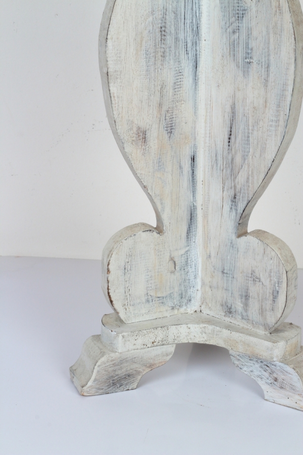 Odkládací stolek dřevěný kulatý 76cm