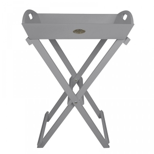 Odkládací stolek šedý Garden 57x87x35cm