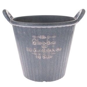 Odpadkový koš šedý 30,5×26,5×25cm