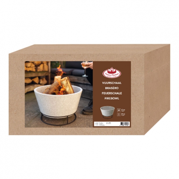 Ohniště na zahradu keramické 47x47x29,3cm