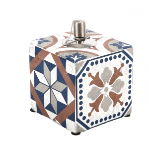 Olejová lampa Portugal 14 x 14 x 17 cm beton