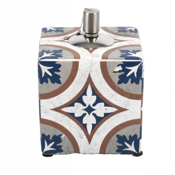 Olejová lampa Portugal 14 x 14 x 17 cm beton