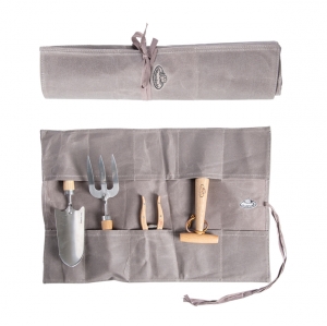 Organizér na zahradní nářadí 59,8 x 40,5 x 0,5 cm voskované plátno