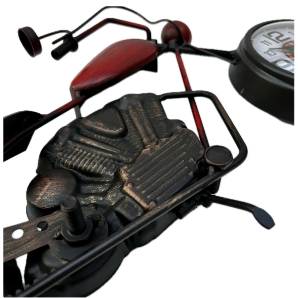 Originální hodiny na zeď 45 x 21 cm