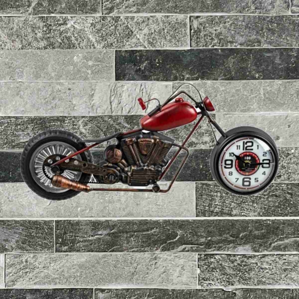 Originální hodiny na zeď 45 x 21 cm