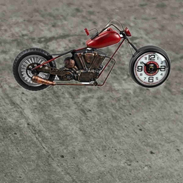 Originální hodiny na zeď 45 x 21 cm