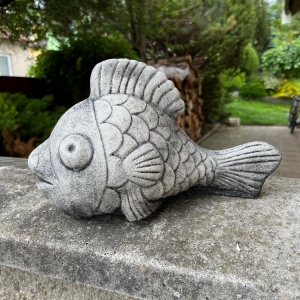 Originální zahradní dekorace kapřík  5kg