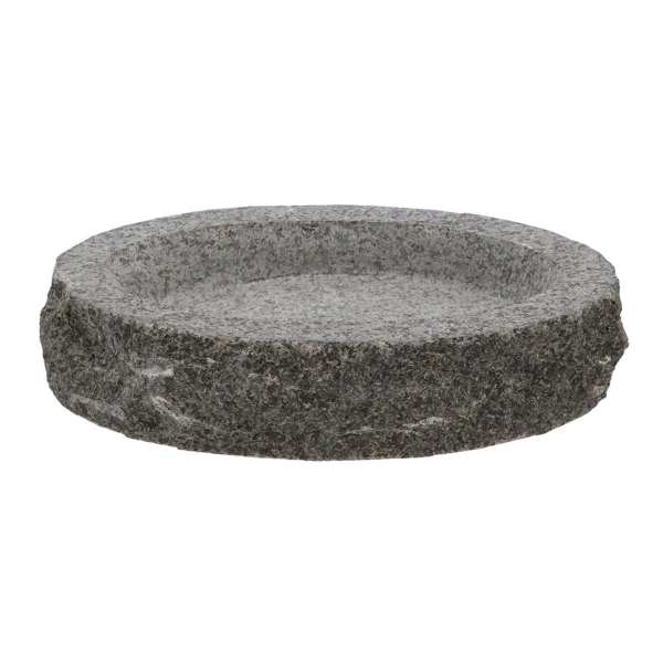 Originální žulové pítko do zahrady 30 x 6 x 20 cm