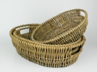 Ošatka proutěná set 3ks