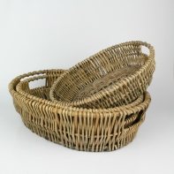 Ošatka proutěná set 3ks