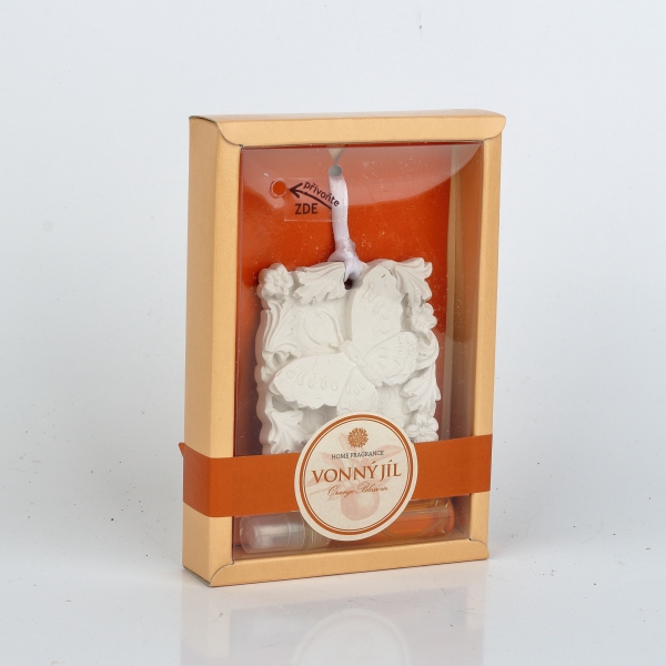 Osvěžovač vzduchu vonný jíl motýl Pomeranč 5ml