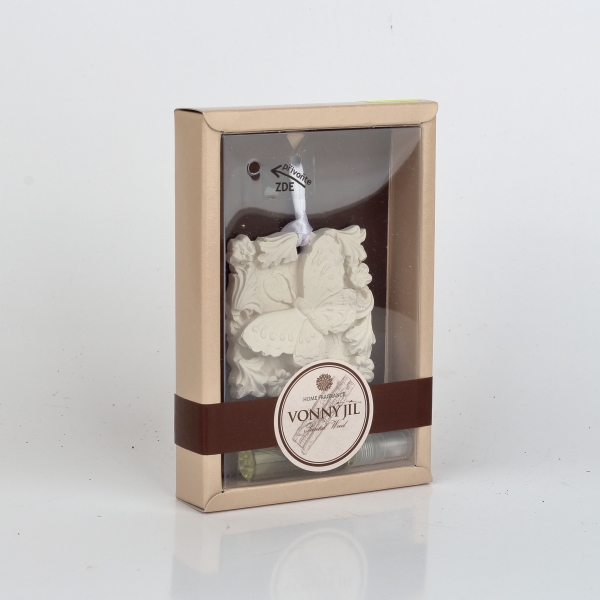 Osvěžovač vzduchu vonný jíl motýl Santalové dřevo 5ml