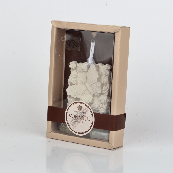 Osvěžovač vzduchu vonný jíl motýl Santalové dřevo 5ml