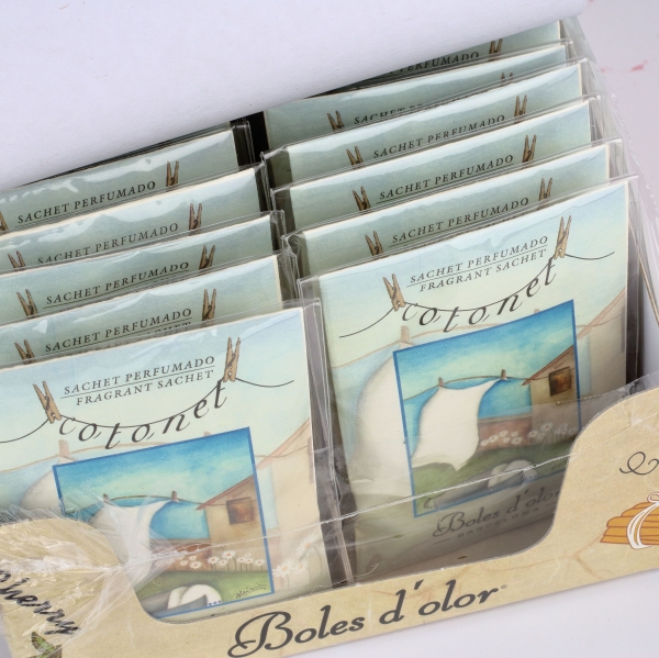 Osvěžovač vzduchu vonný sáček bavlna Boles d`olor 7,5x7,5cm