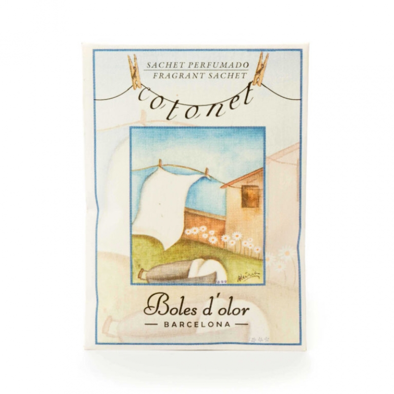 Osvěžovač vzduchu vonný sáček bavlna Boles d`olor 7,5x7,5cm