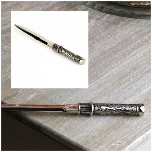 Otvírač na dopisy s ozdobnou rukojetí 20cm