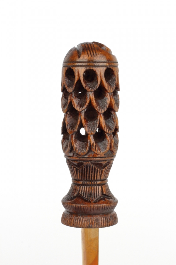 Otvírač na dopisy s ručně vyřezávanou rukojetí 19cm