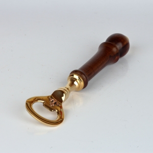 Otvírák na láhve s dřevěnou rukojetí 20cm