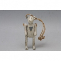 Ozdoba na vánoční stromeček - medvídek 9cm