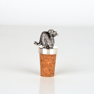 Ozdobná zátka na víno drak