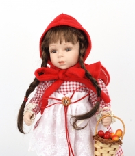 Panenka červená karkulka 30cm