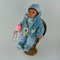 Panenka miminko 32cm - chybí dudlík