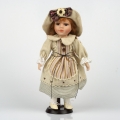 Panenka s porcelánovou hlavičkou 31cm 196