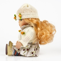 Panenka s porcelánovou hlavičkou Alice 20cm