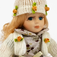 Panenka s porcelánovou hlavičkou Alice 20cm