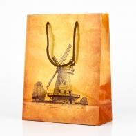 Papírová taška větrný mlýn střední velikost