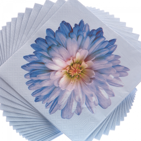 Papírové ubrousky rozvitý květ